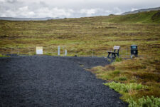 the path to Arnarker lava cave