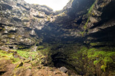Arnarker cave - south tunnel