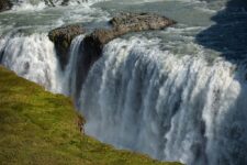 dolna kaskada Gullfoss