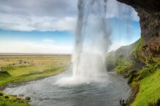 Seljalandsfoss backview