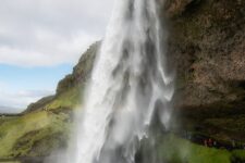 przejście za Seljalandsfoss