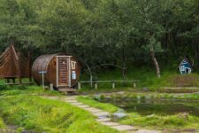 Volcano Huts - gorące źródło