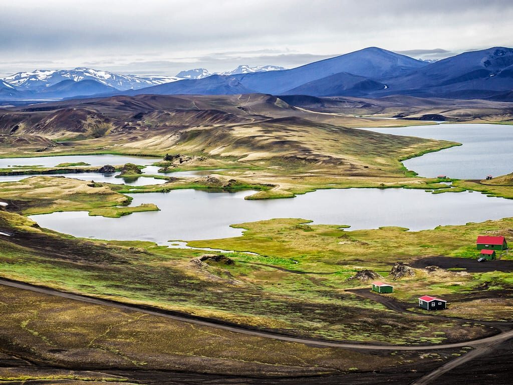 Veidivotn lakes