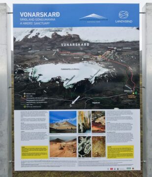 Vonarskard information board