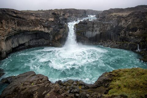 Wodospad Aldeyjarfoss