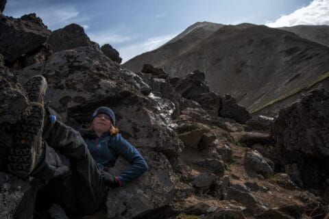 Blahnukur volcano