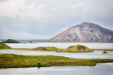 widok na Myvatn i Skutuskadagigar