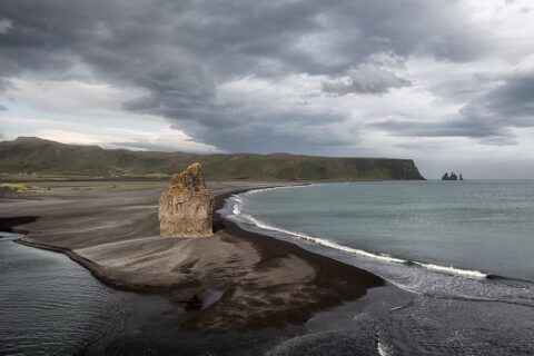 Reynisfjara - widok z Dyrholaey