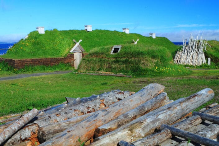 Eiriksstadir - zrekonstruowany dom Eryka Rudego
