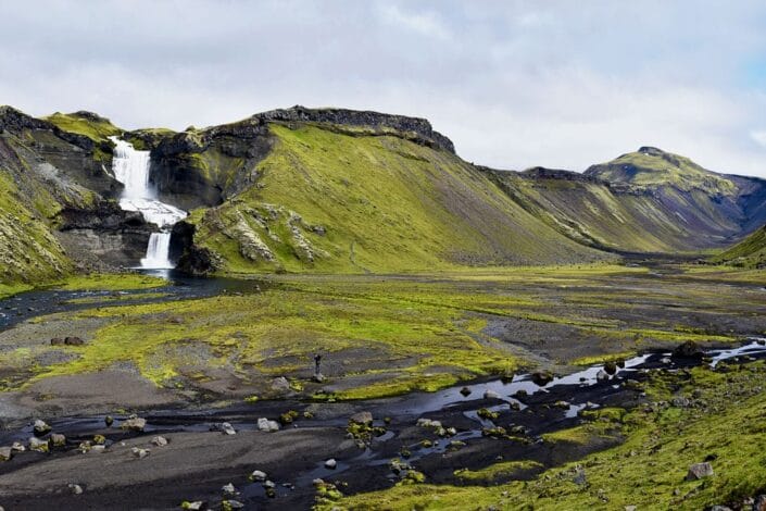 Eldgja and Ofaerufoss