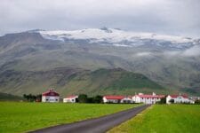 Eyjafjallajokull - widok od południa
