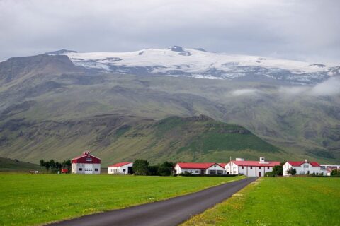 Eyjafjallajokull - widok od południa