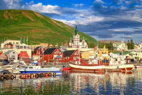 port w Husavik