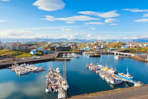 port w Stykkisholmur