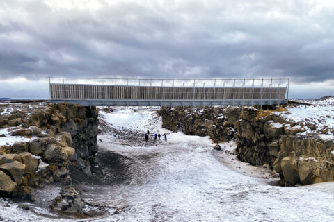 bridge between Europe and North America