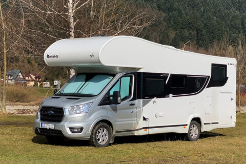 kamper typu motor home