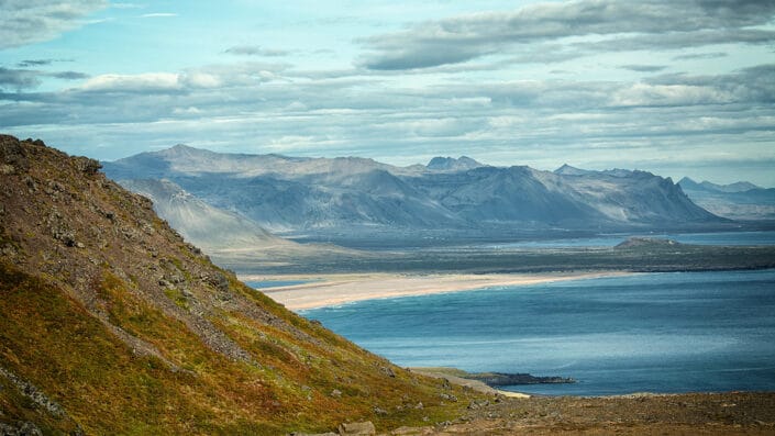 Seaside cliffs on the Snaefellsnes coast