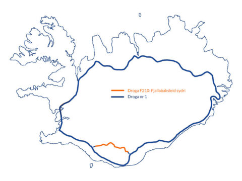 road plan f210 - Fjallabaksleid sydri