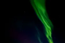 zorza polarna na Islandii