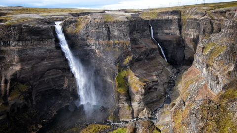 Haifoss waterfall