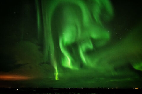 Northern lights in Iceland